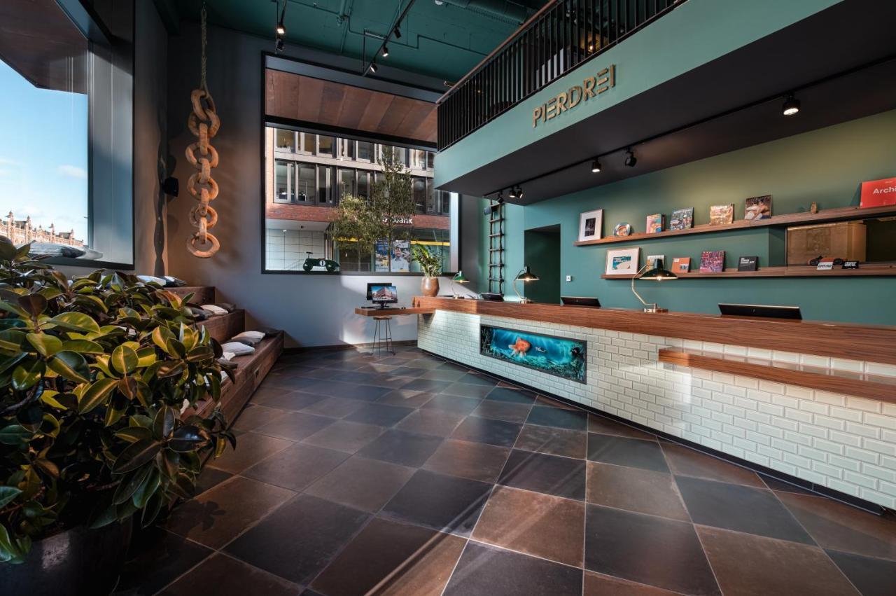 Pierdrei Hotel Hafencity Hamburgo Exterior foto